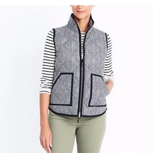J. Crew Factory Jackets & Coats - J. Crew Factory Excursion Puffer Herringbone Vest J. Crew Factory Jackets & Coats - J. Crew Factory Excursion Puffer Herringbone Vest